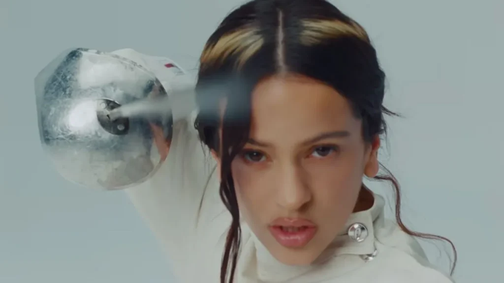 imagen del videoclip de la perla de rosalía